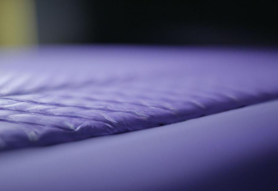 can a purple mattress be cut to size